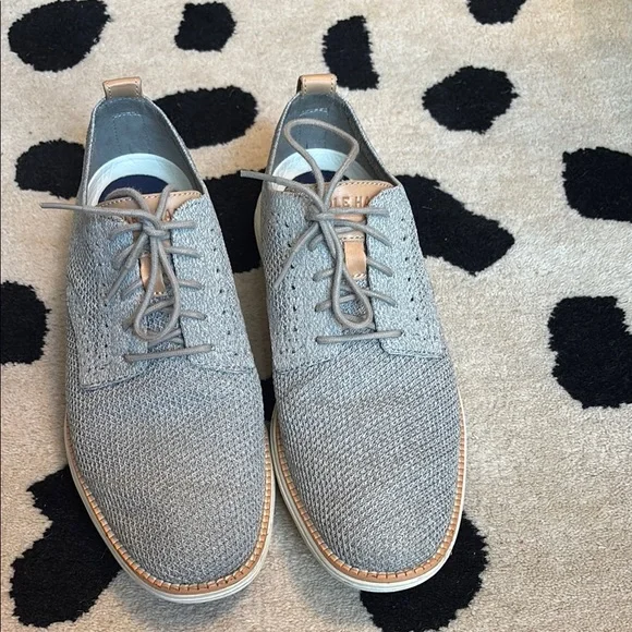 Cole Haan | Shoes | Cole Haan Gray Knit Shoes 95 | Poshmark display picture 1